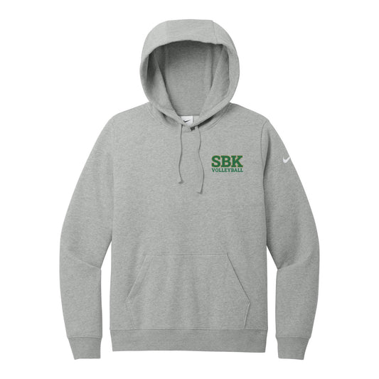 Nike Women's Club Fleece Sleeve Swoosh Pullover Hoodie