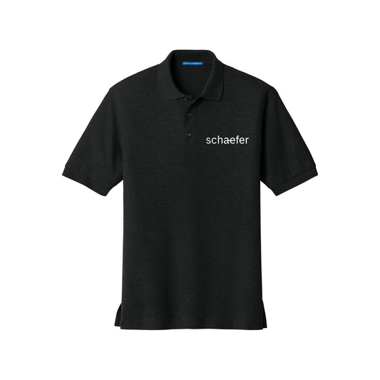 Port Authority Silk Touch Polo - Black