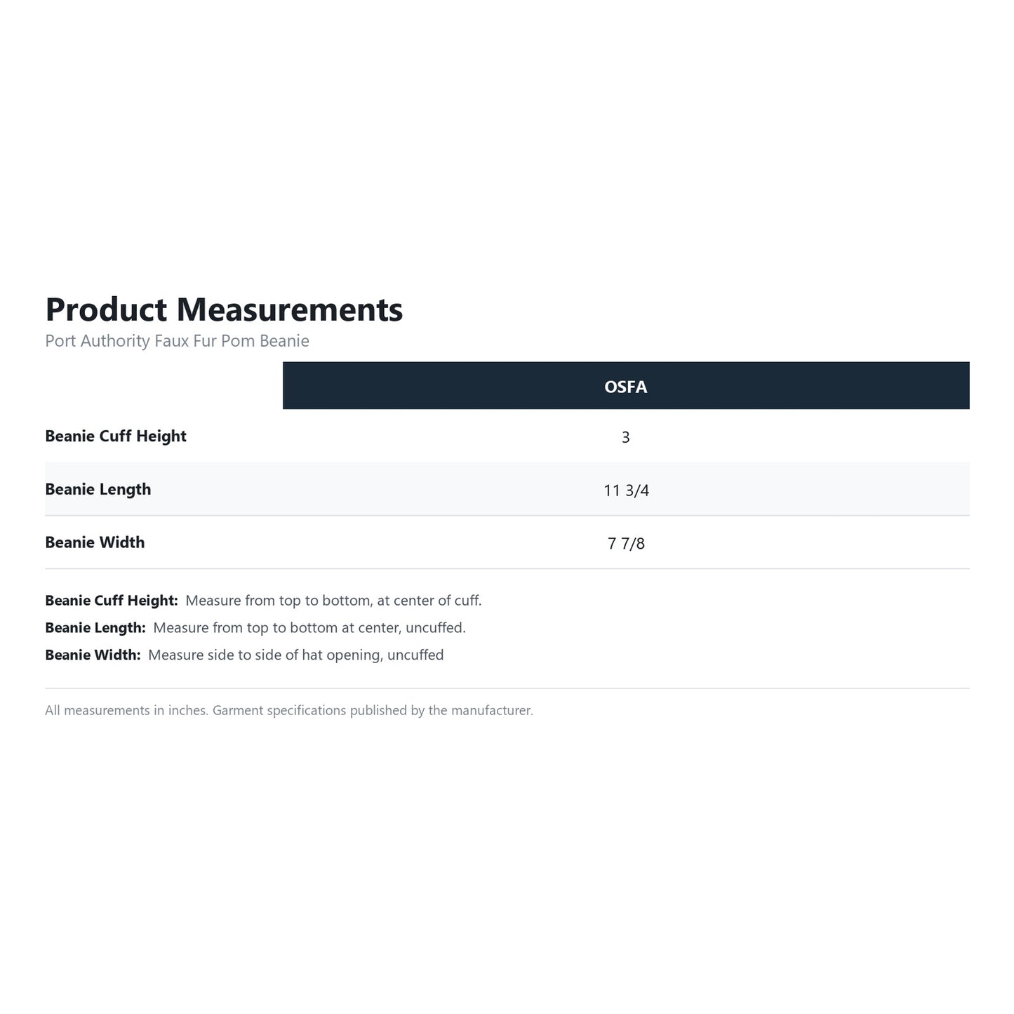C990 product measurements
