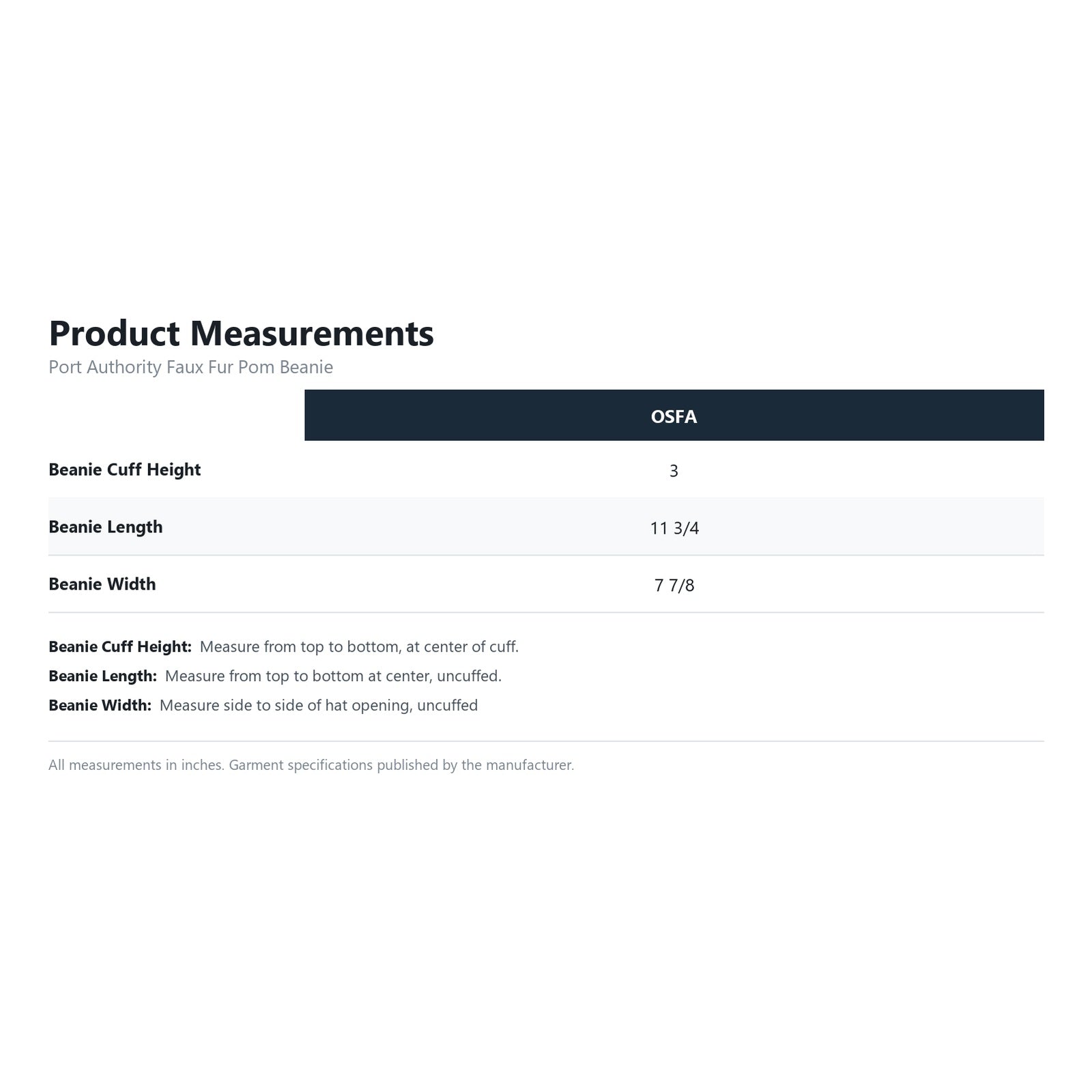 C990 product measurements