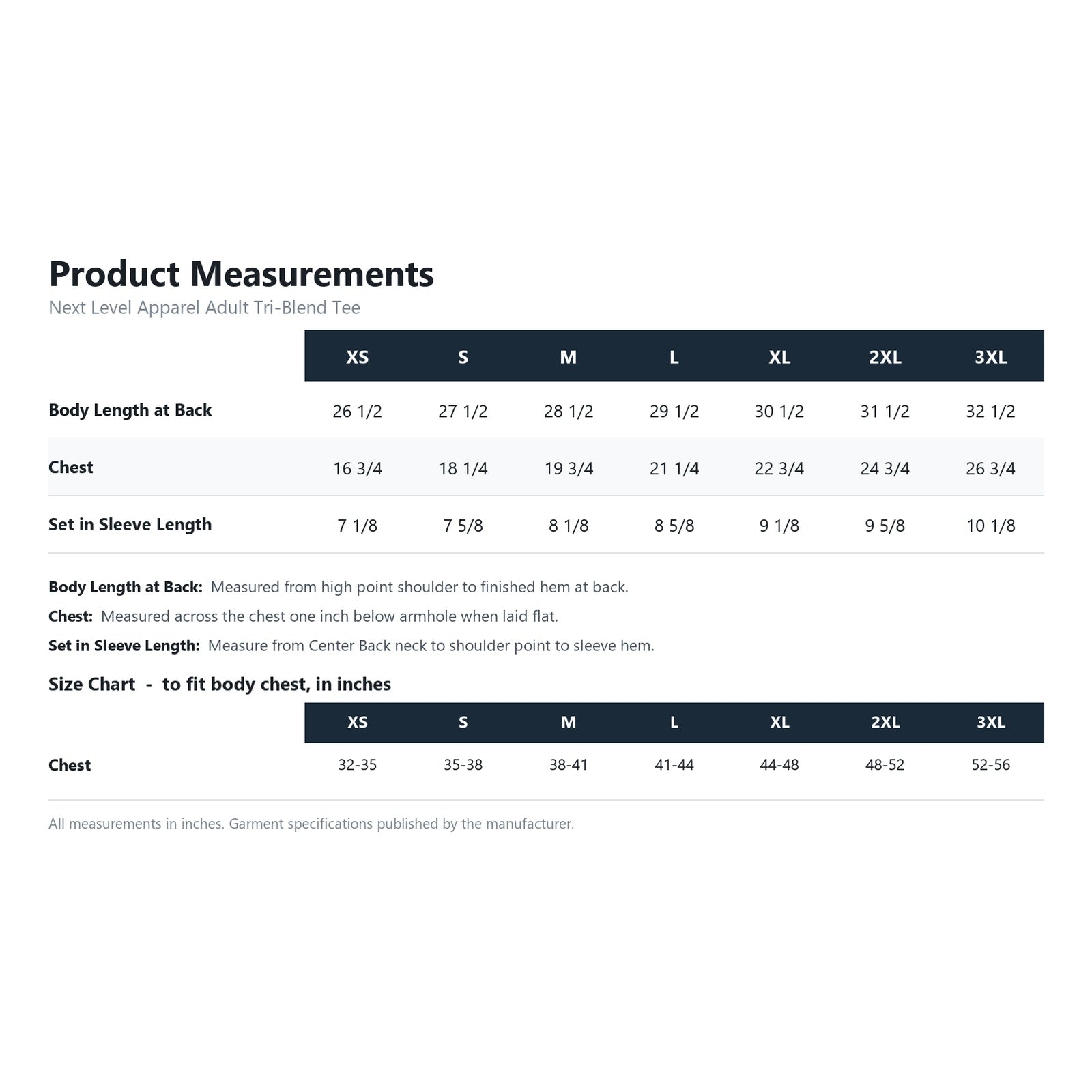 NL6010 product measurements