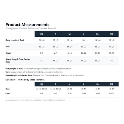SXW036 product measurements