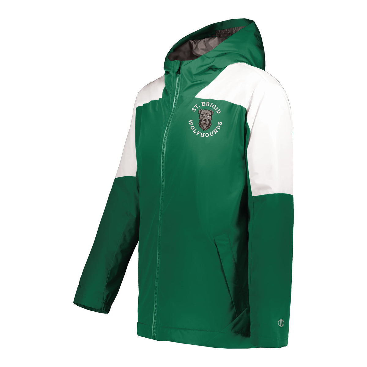 Dark Green/White