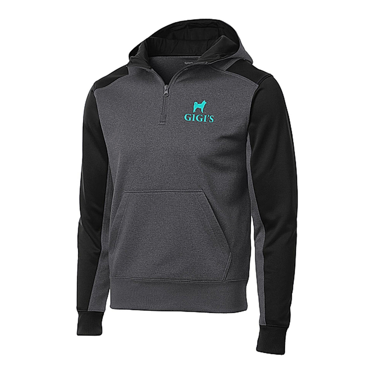 Graphite Heather/Black