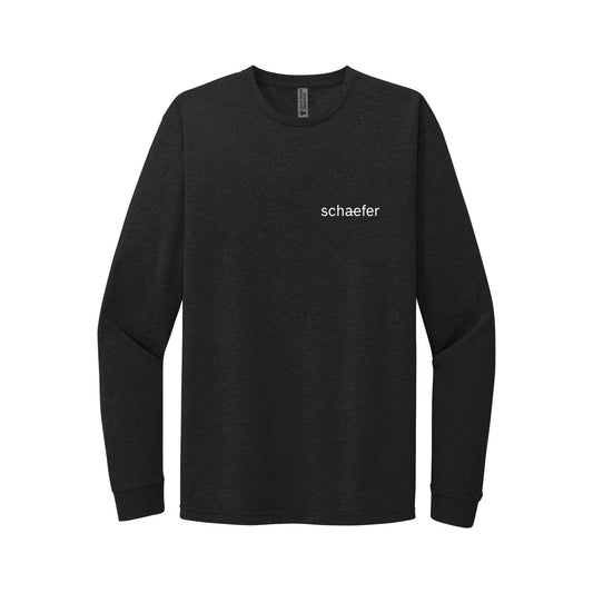 Next Level CVC Long Sleeve Tee - Black