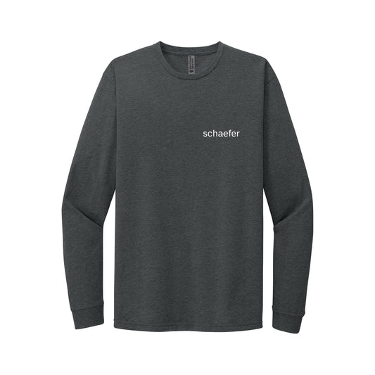 Next Level CVC Long Sleeve Tee - Charcoal