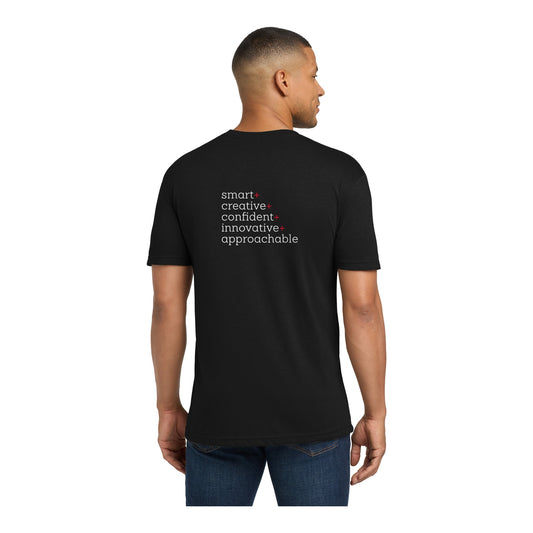 Next Level Tri-Blend Tee - We Are Schaefer Print - Black back
